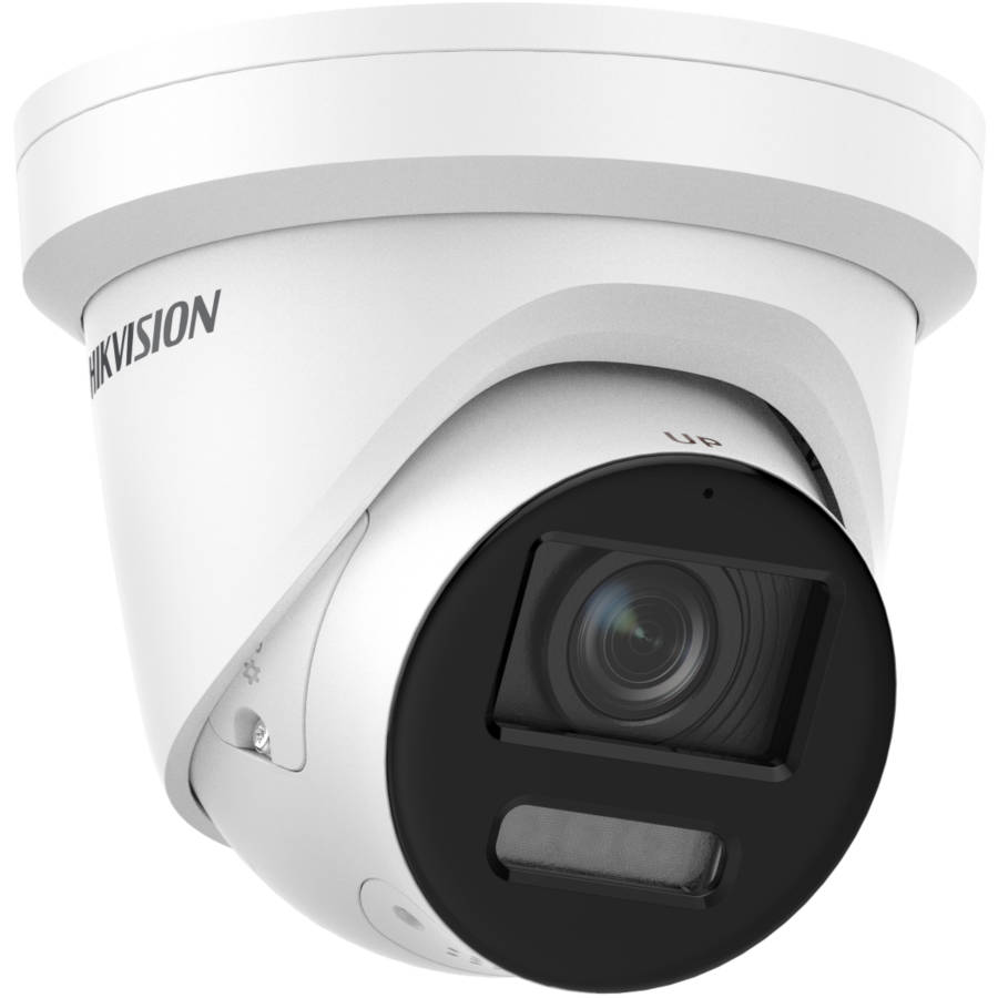 Hikvision Security Cameras Brisbane 8 MP ColorVu Strobe Light and Audible Warning Fixed Turret Network Camera